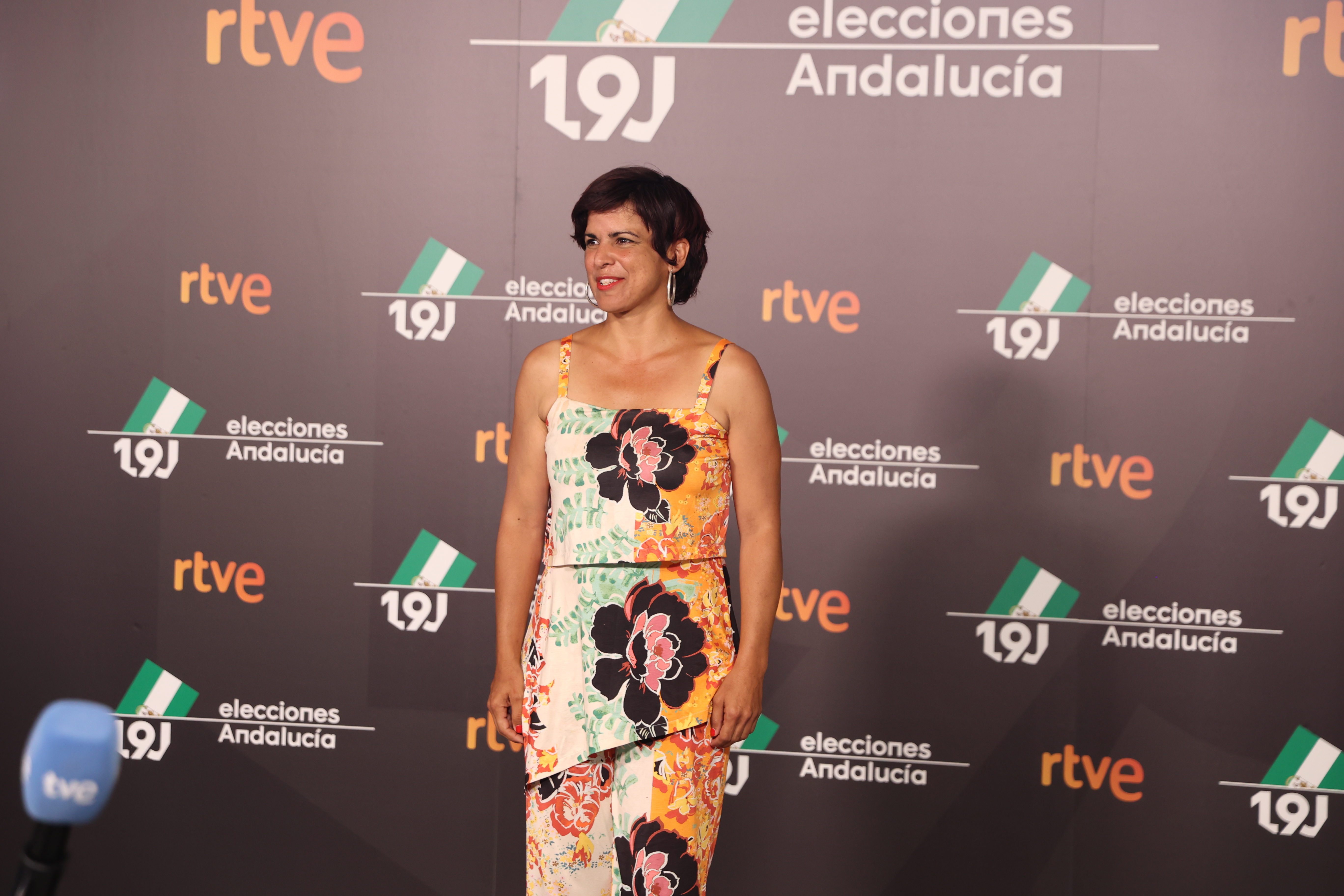 Teresa Rodríguez en el 'photocall' de RTVE. EP