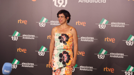 Teresa Rodríguez en el 'photocall' de RTVE. EP