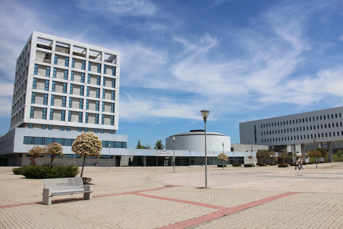 Instalaciones de la Universidad Rey Juan Carlos en el campus de Móstoles