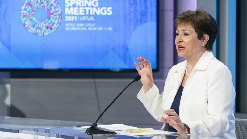 La directora gerente del FMI, Kristalina Georgieva. Europa Press