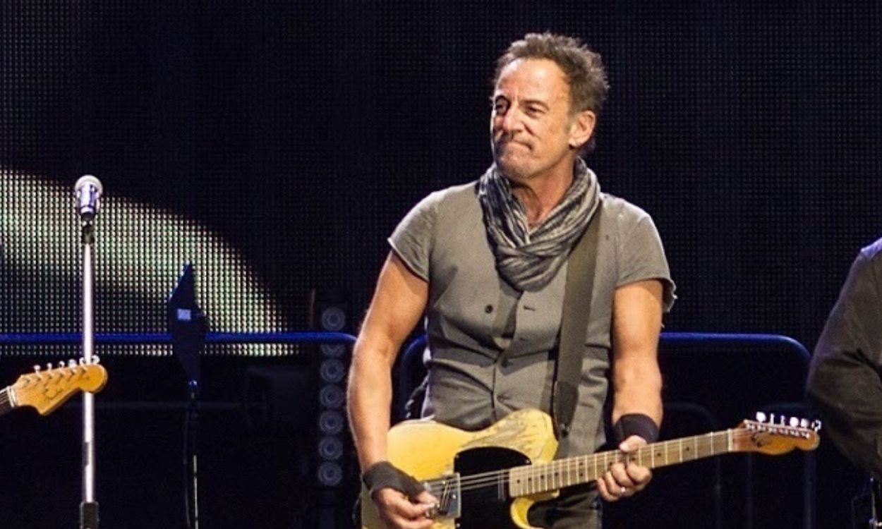 Bruce Springsteen, en un concierto en Madrid en 2016
