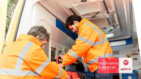Contrato en prácticas en empresa de ambulancias