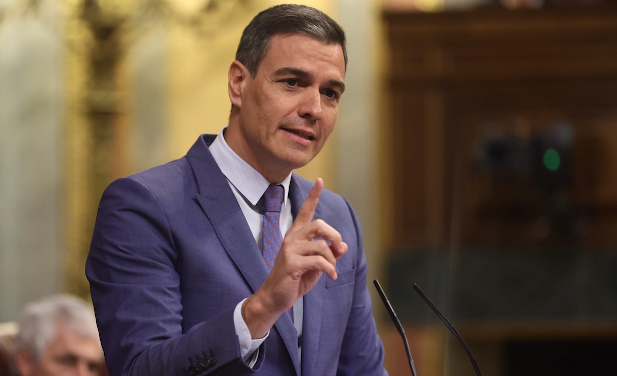 Sánchez destaca el fuerzo de España y Portugal con el gas. EP