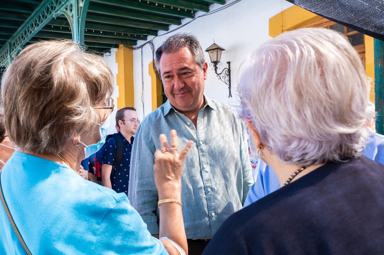 El candidato socialista a la Junta de Andalucía, Juan Espadas. EP