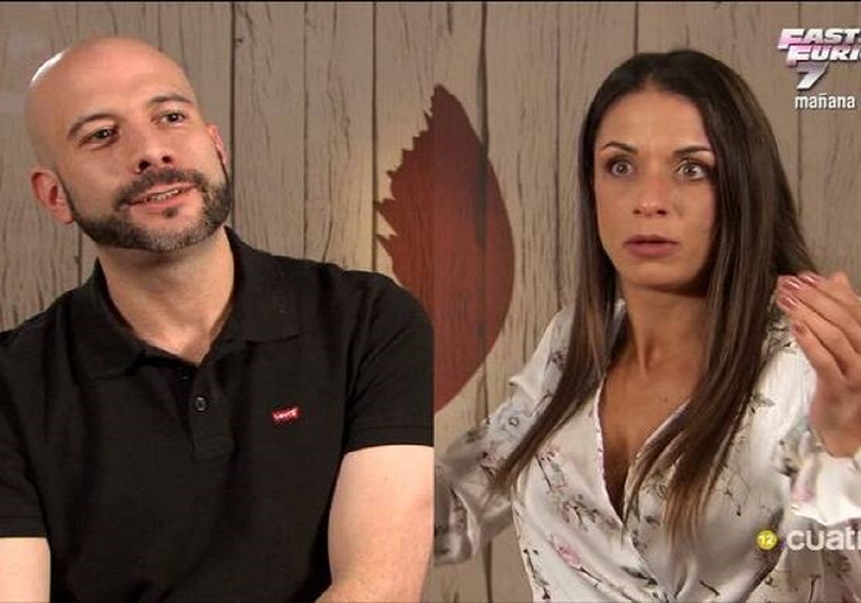 Israel y Esther en 'First Dates'. Cuatro.