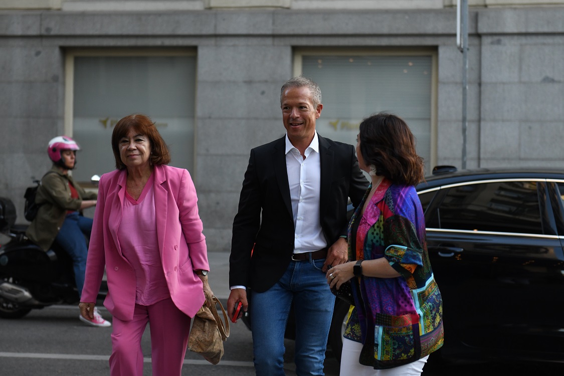 Ander Gil, presidente del Senado, a su llegada a la celebración de los Premios Parlamentarios. Europa Press