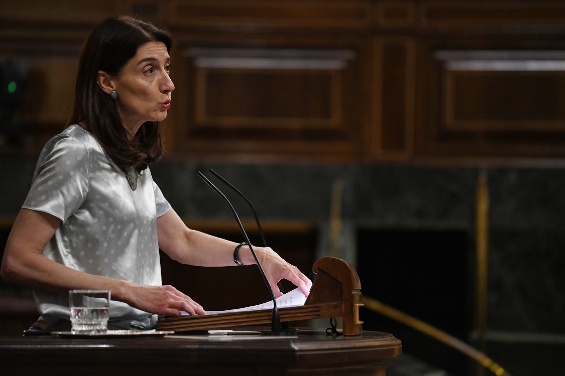 La ministra de Justicia, Pilar Llop. Europa Press
