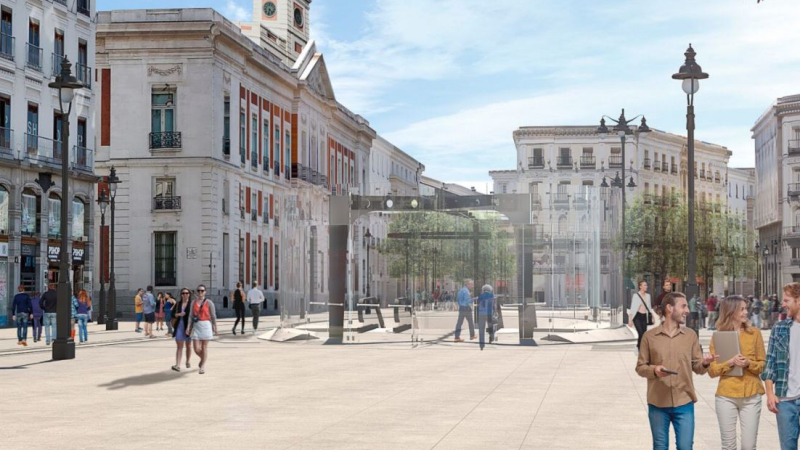 Puerta del Sol en Madrid