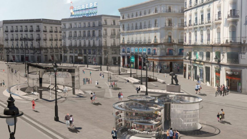 Puerta del Sol. Proyecto.