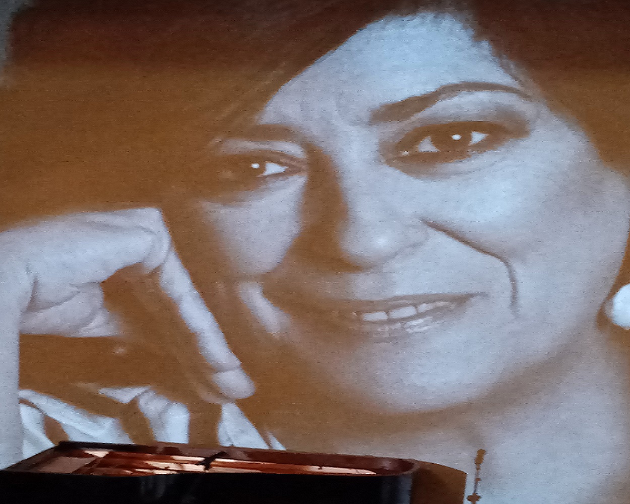 Homenaje a Almudena Grandes en el Teatro Español de Madrid.