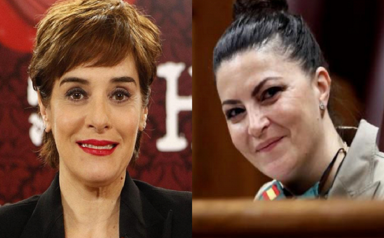 Anabel Alonso y Macarena Olona en un fotomontaje. Elplural.com.