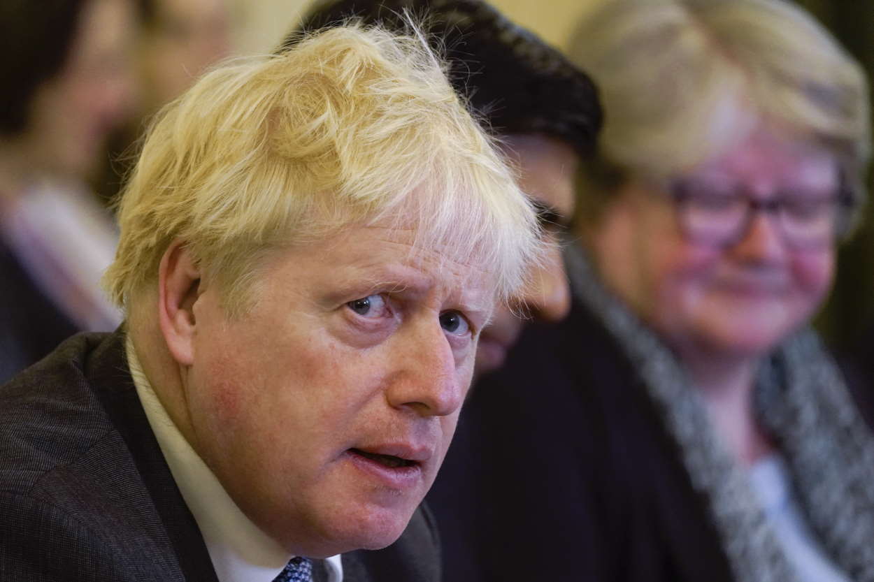 Boris Johnson, primer ministro de Reino Unido