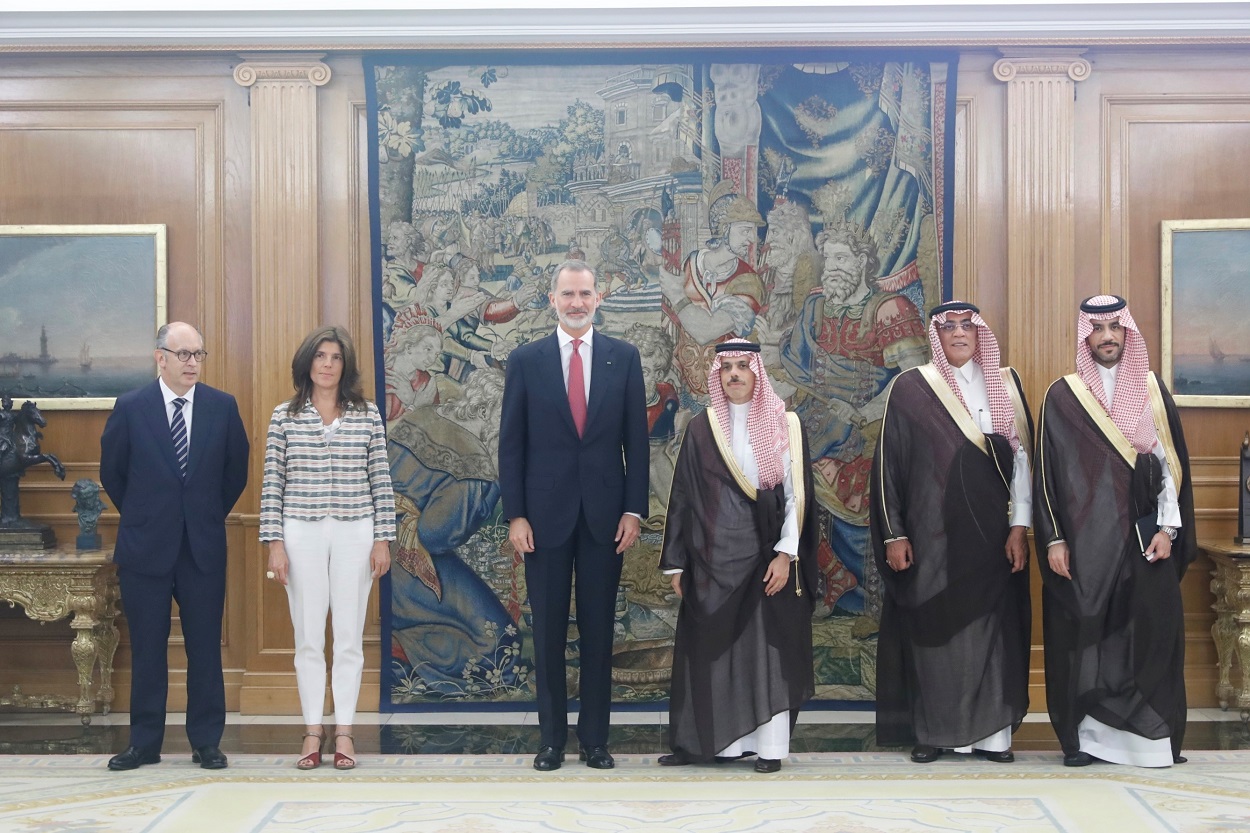 El ministro de Asuntos Exteriores saudí visita España. Servimedia
