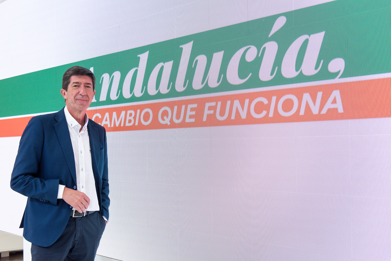 Juan Marín, líder de Cs en Andalucía. EP