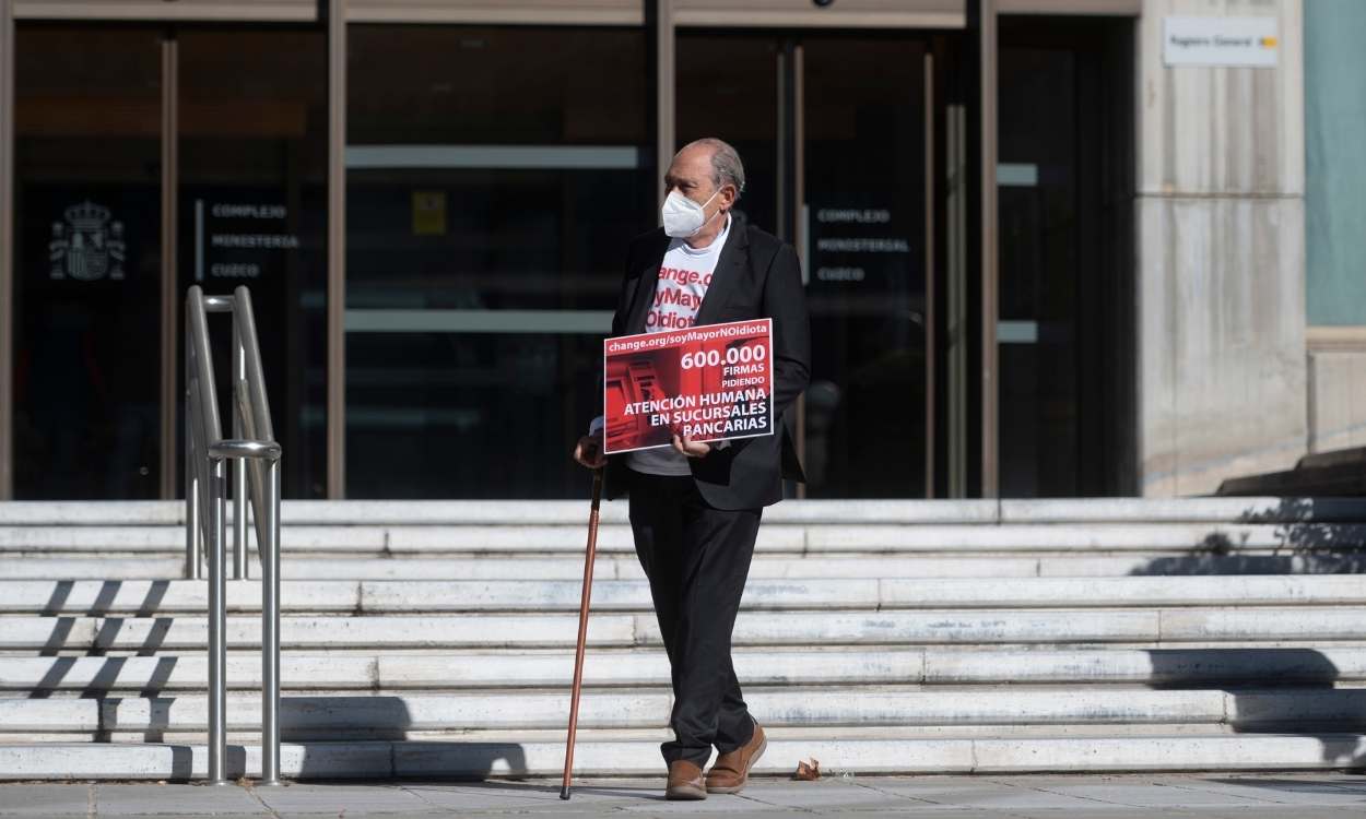 Carlos San Juan, el impulsor de la campaña 'Soy mayor, no idiota'. Europa Press