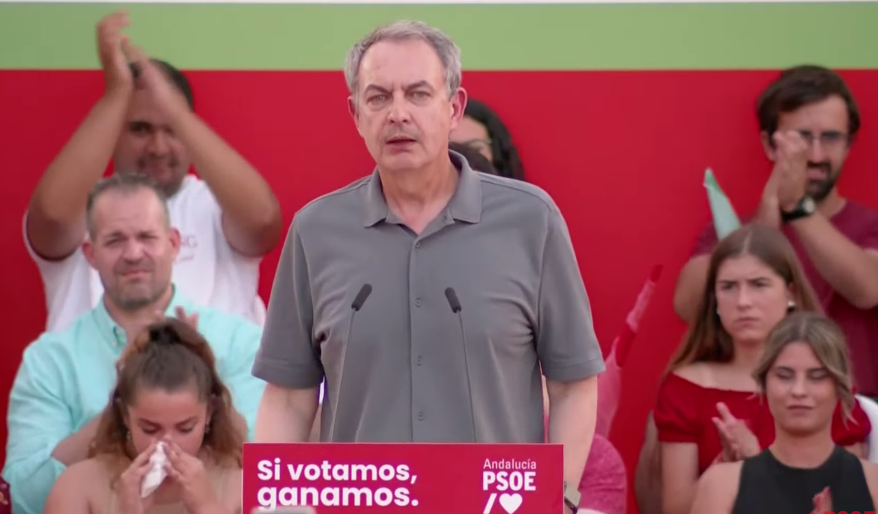 José Luis Rodríguez Zapatero en Málaga. EP