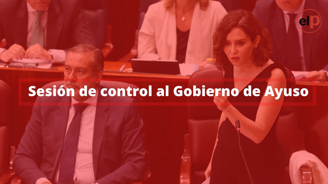 Sesión de control al Gobierno de Ayuso (1)