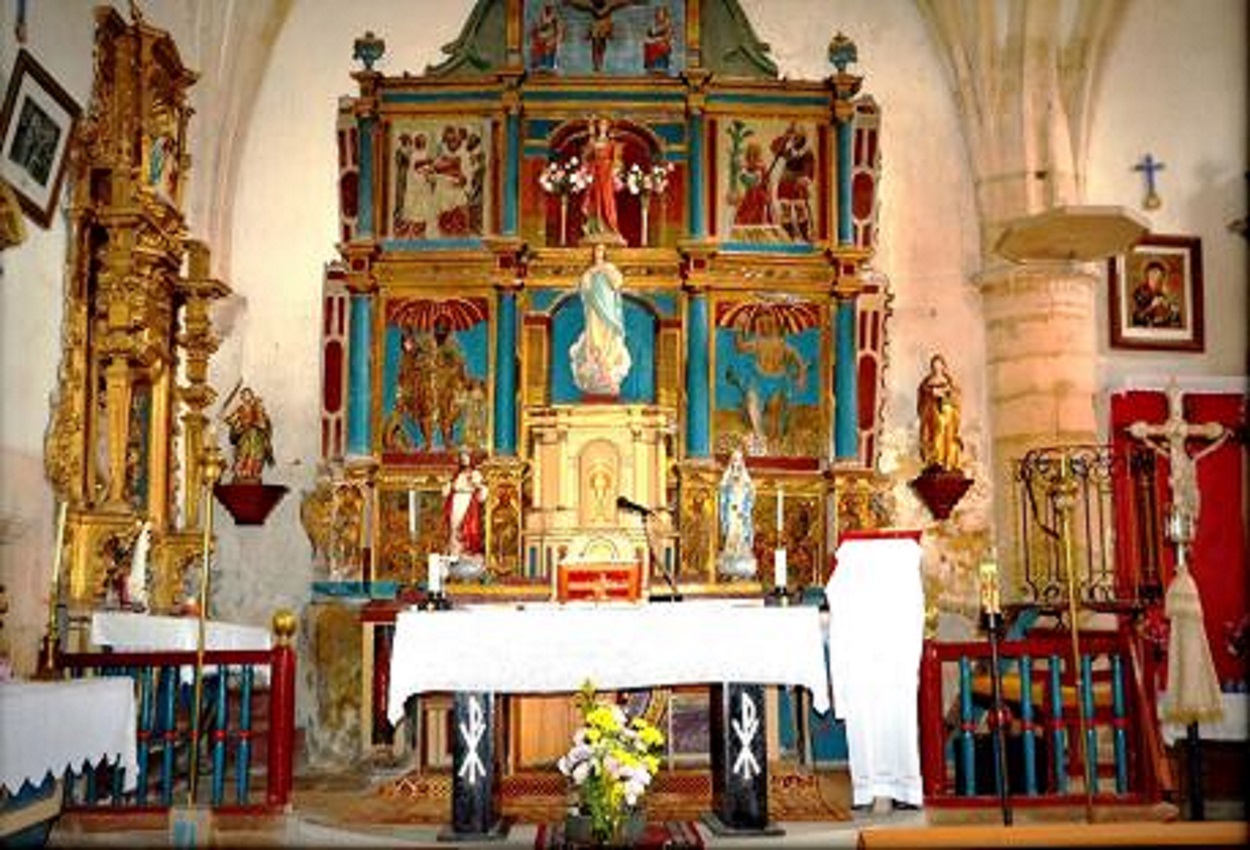 Retablo de Terradillos, en Burgos.