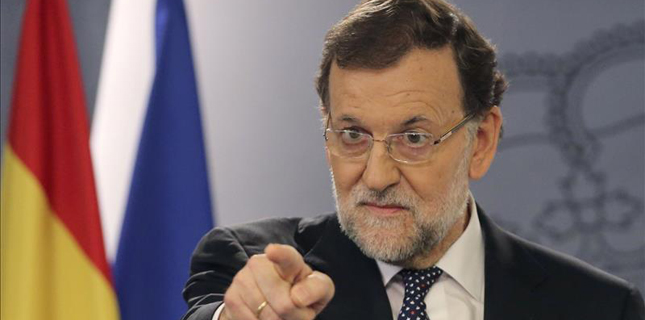 Rajoy: declaración institucional y campaña electoral en el mismo folio
