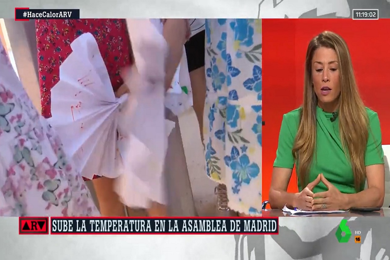 Isabel Zubiaurre, en 'Al Rojo Vivo'. LaSexta