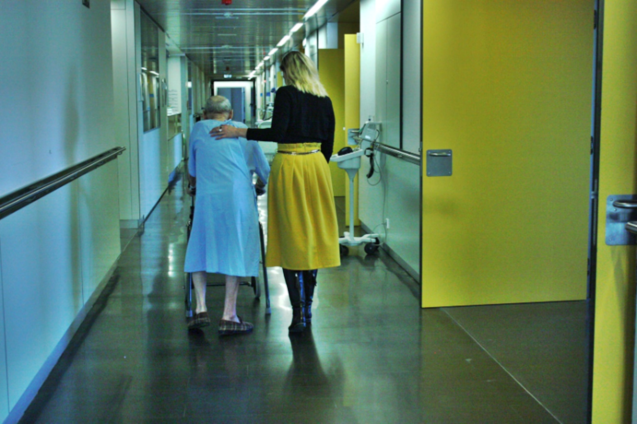 El programa del paciente frágil está encaminado a reducir el deterioro funcional de las personas mayores durante el ingreso hospitalario