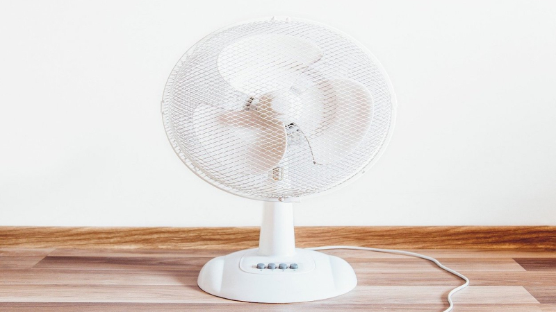Ventilador blanco. Pixabay Ventilador blanco. Pixabay