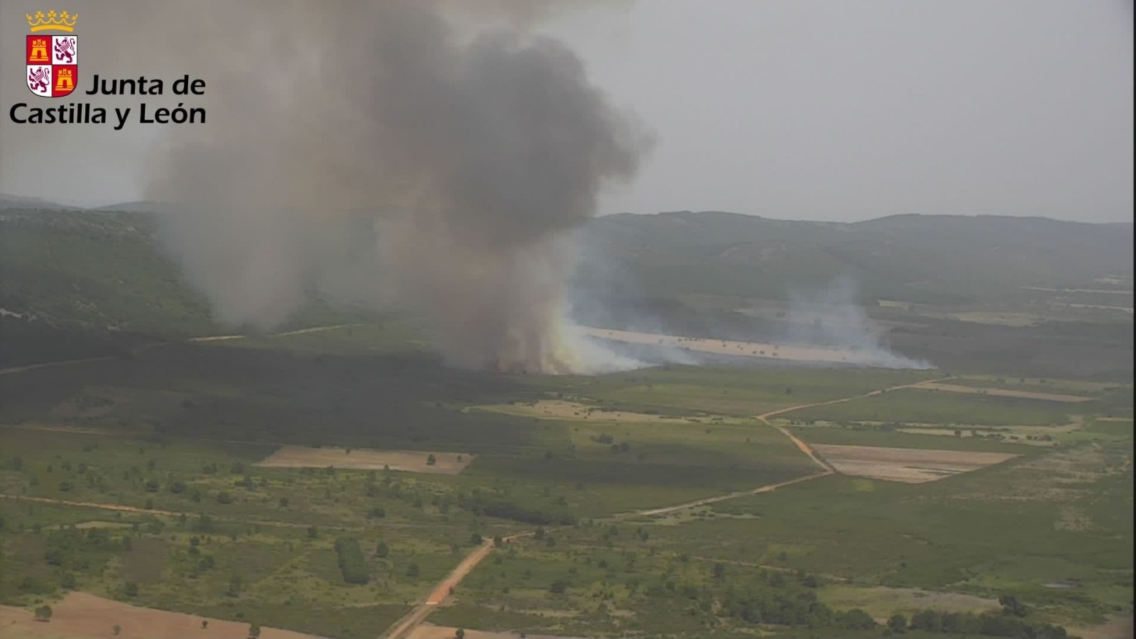 Incendio forestal de la Sierra de la Culebra. EP.