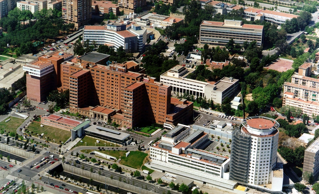 Imagen aérea del hospital Vall d´Hebron