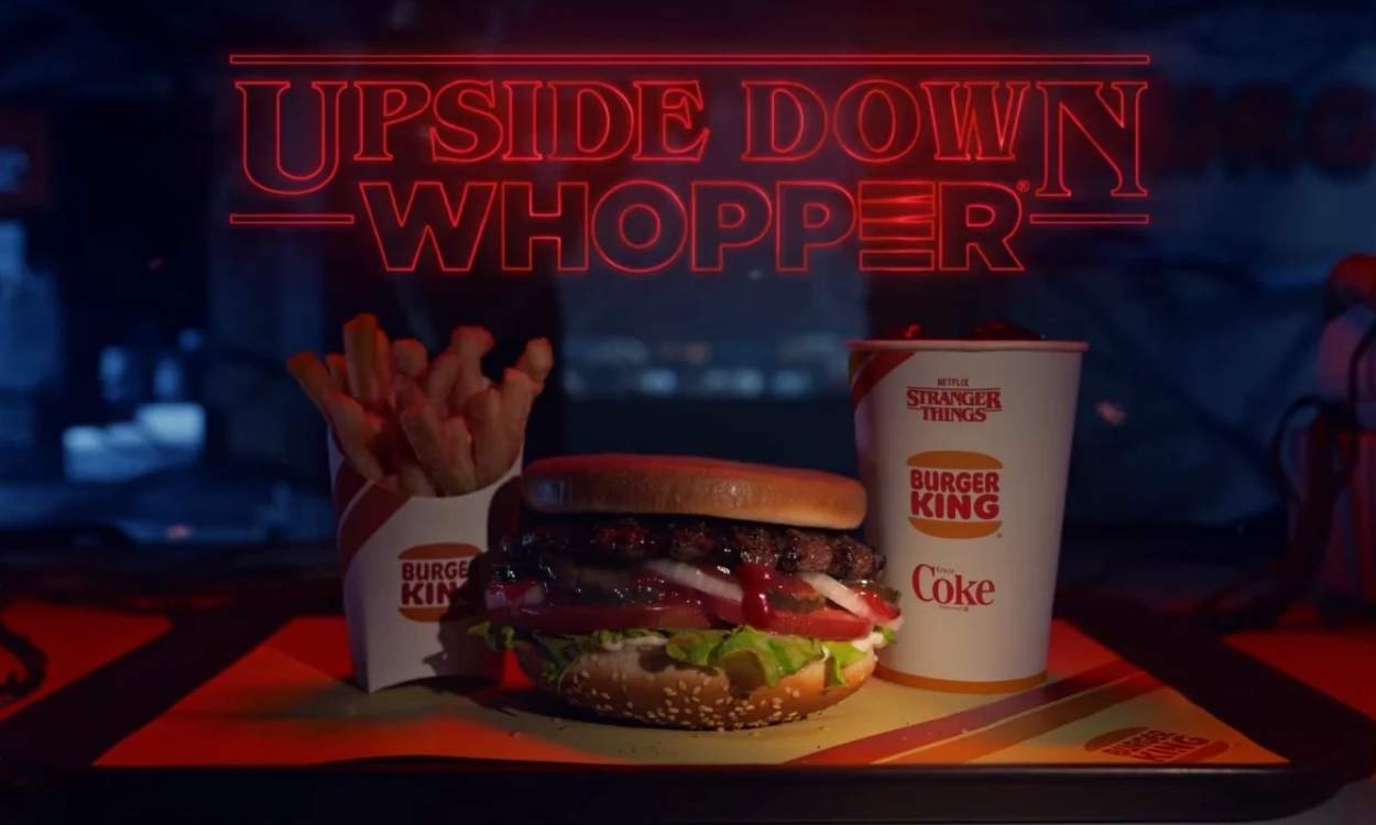 Menú Stranger Things de Burger King