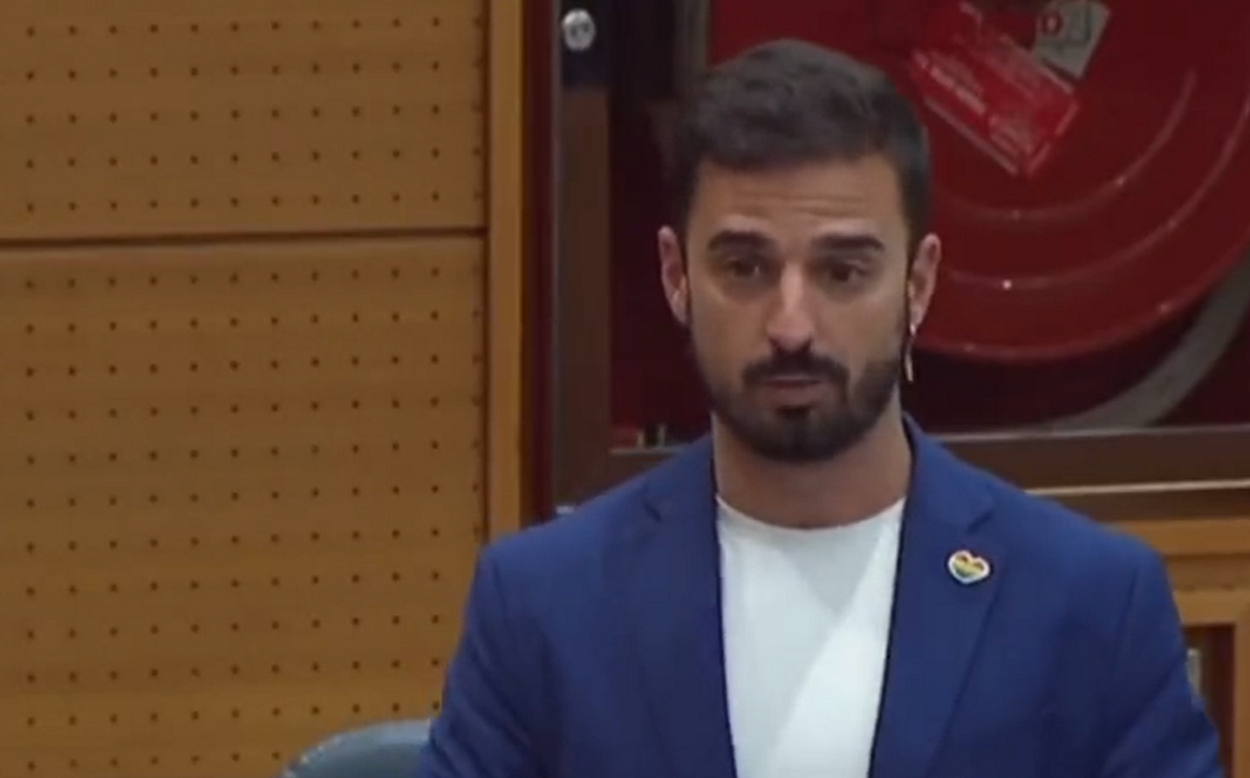 Santi Rivero, diputado del PSOE de Madrid en la Asamblea