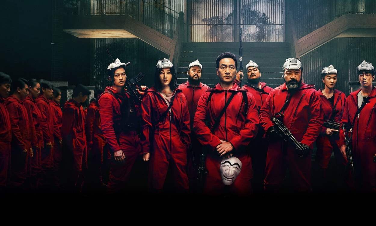 Versión coreana de La Casa de Papel. Netflix