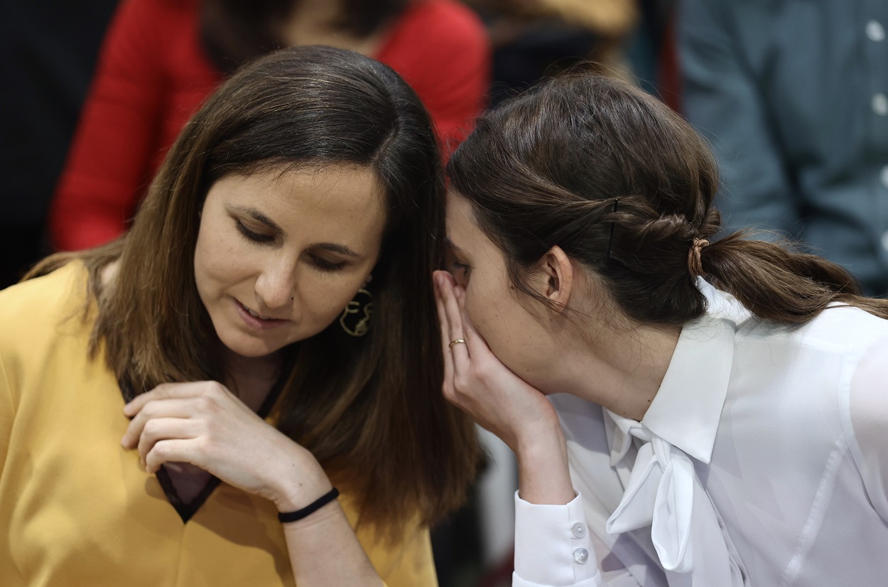 Ione Belarra e Irene Montero. EP