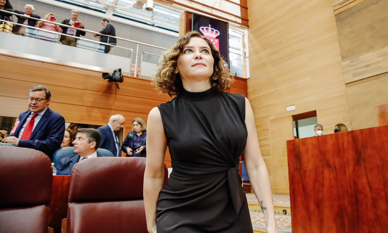 La presidenta de la Comunidad de Madrid, Isabel Díaz Ayuso. EP