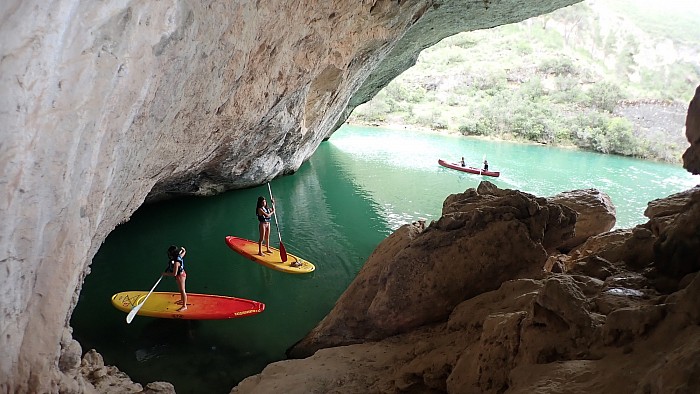 Playa de Bolarque. Imagen de Más que Aventura.