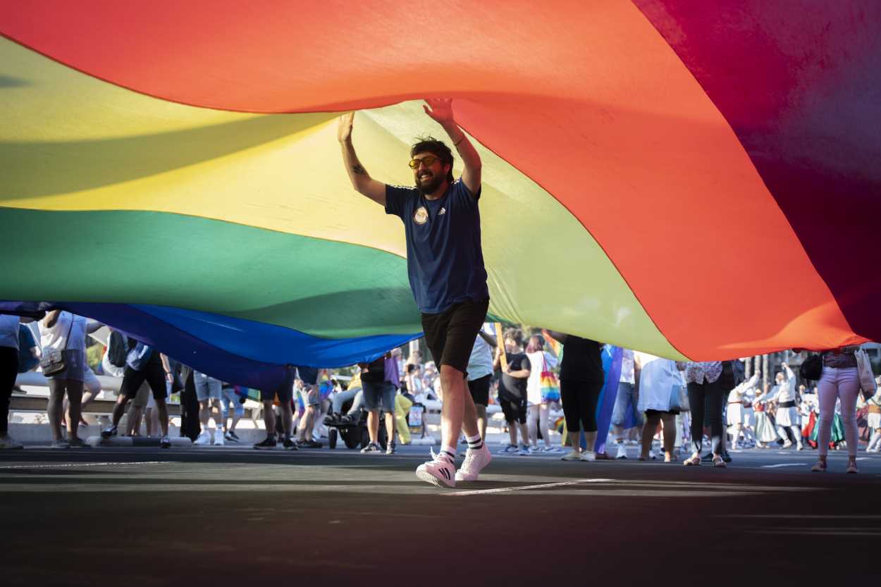 Manifestación del Orgullo LGTBIQ+ 2022 en Valencia. Europa Press