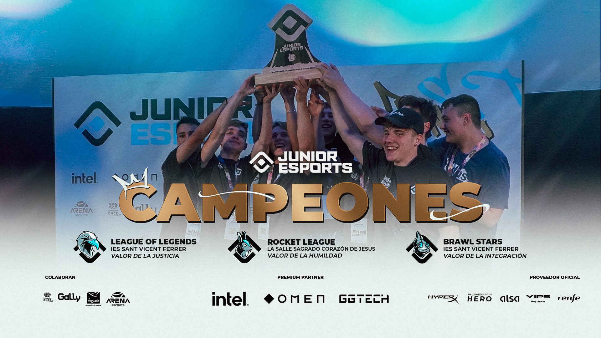 JUNIOR Esports concluye su 5ª edición con premios de 20.000 euros