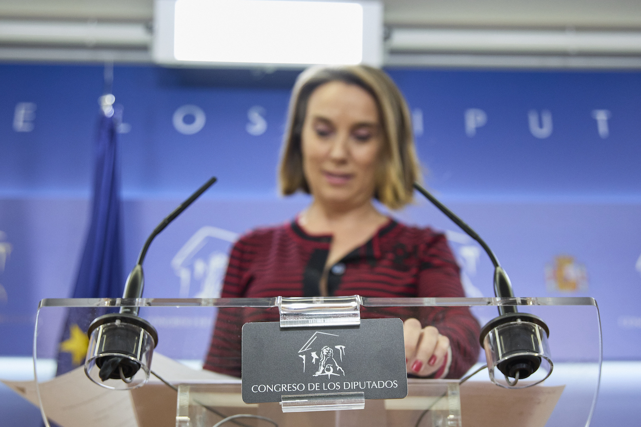 La secretaria general del Partido Popular, Cuca Gamarra. EP