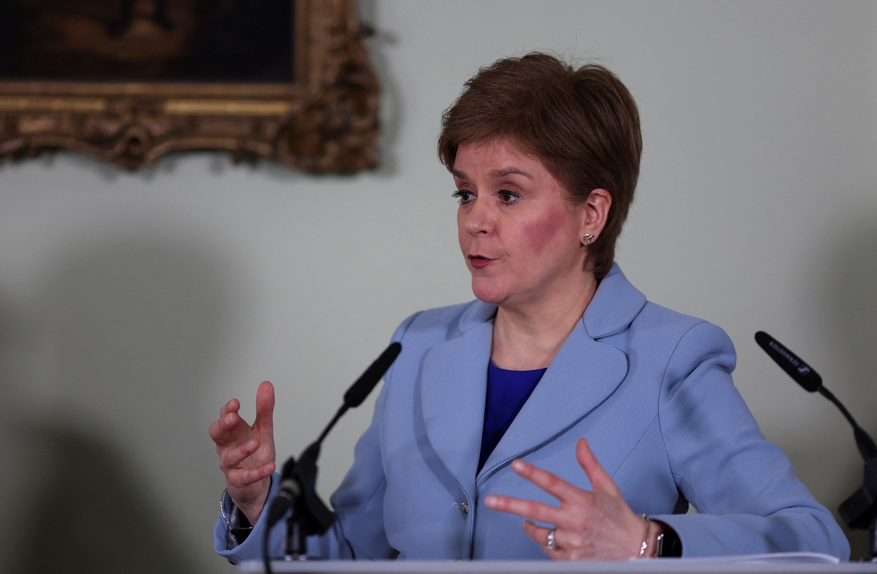 La exministra principal de Escocia Nicola Sturgeon. EP.