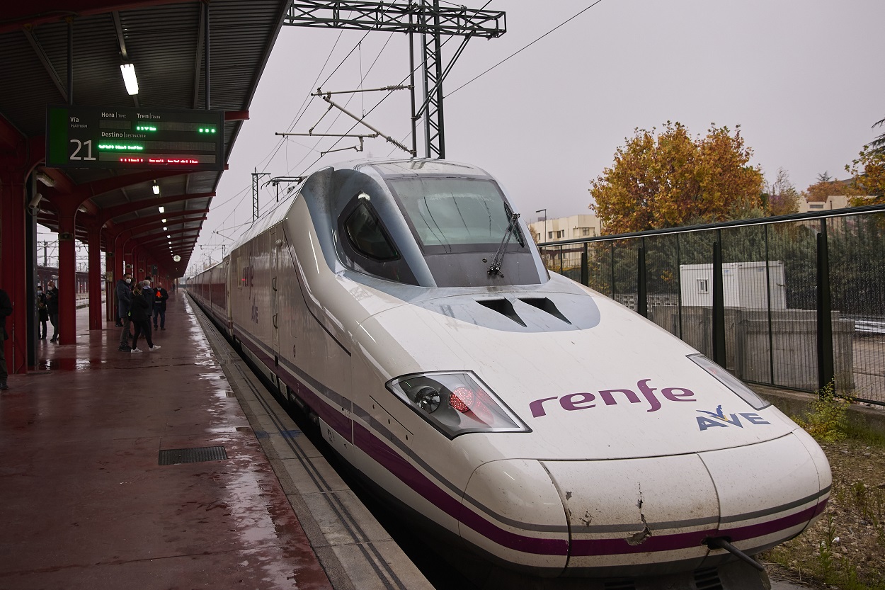 Nuevo tramo del AVE entre Pedralba de la Pradería (Zamora) y Ourense. EP.