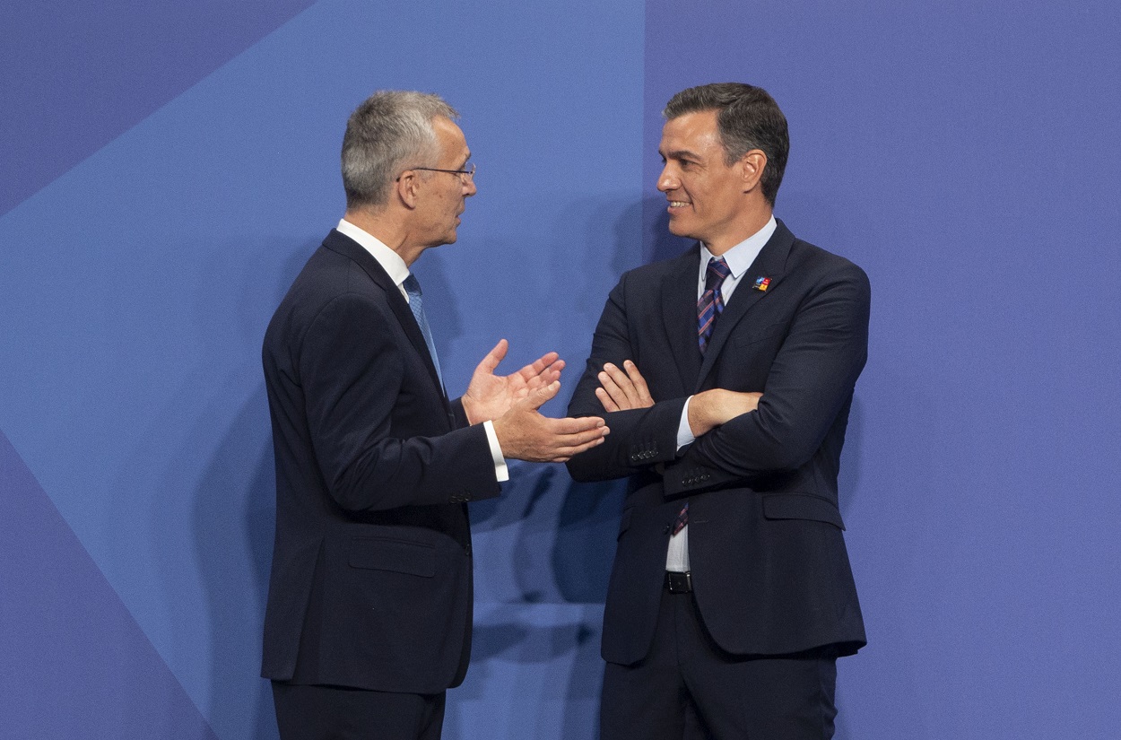 Sánchez y Stoltenberg. EP