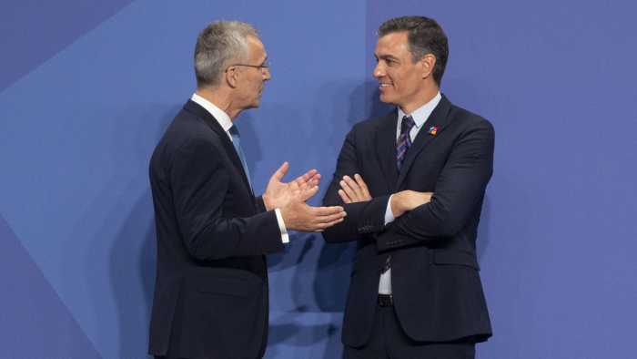Sesión plenaria de la OTAN en Madrid