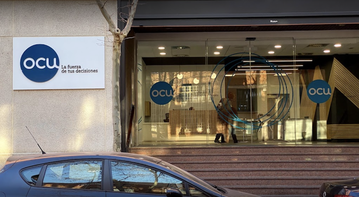 Oficina de la OCU en Madrid. Google