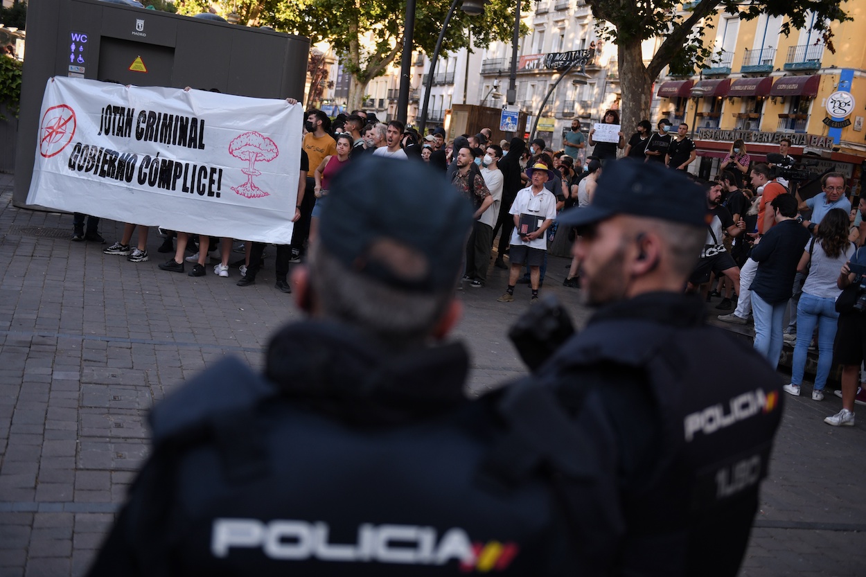 Manifestación en Madrid contra la OTAN. EP