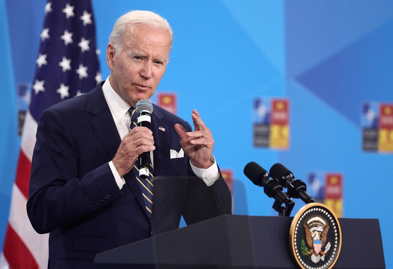 Biden elogia la Cumbre de la OTAN de Madrid. EP