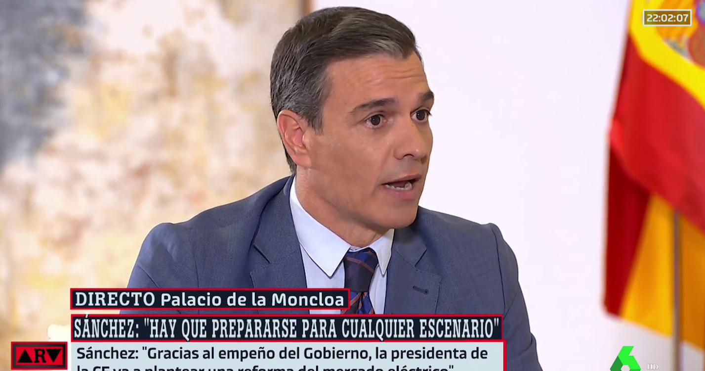 Sánchez habló sobre el acuerdo de Melillay Ceuta en la OTAN. LaSexta
