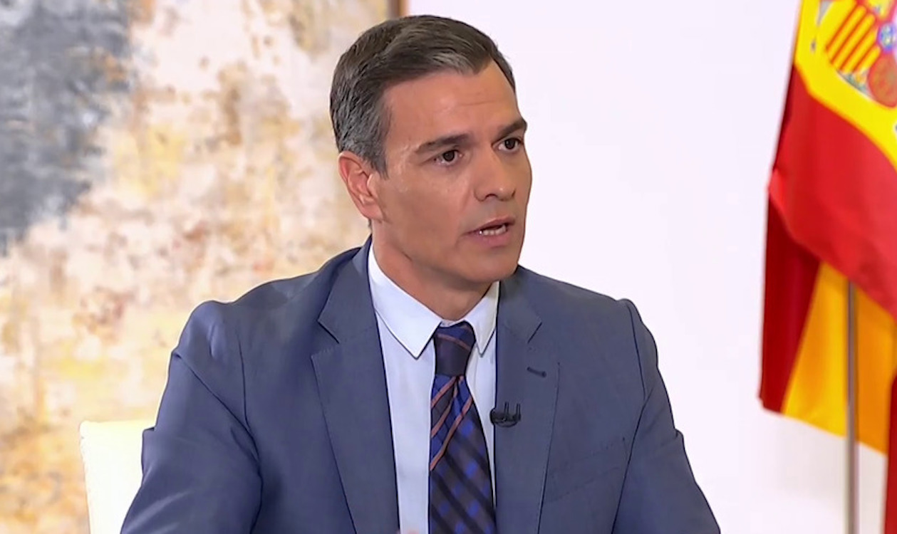 Sánchez habló en la entrevista con laSexta sobre el riesgo de recesión. laSexta