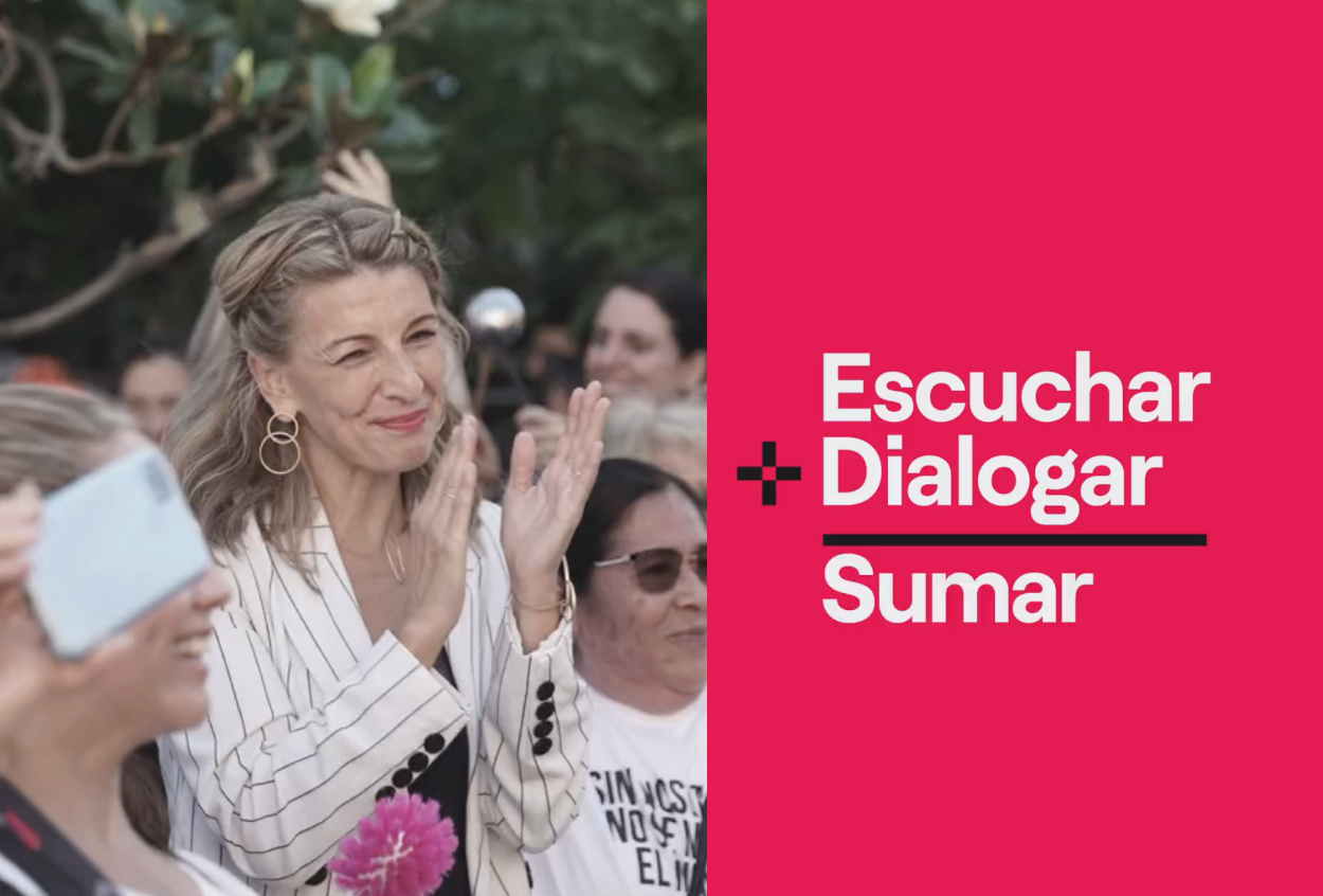 Yolanda Díaz presenta Sumar, su proyecto político