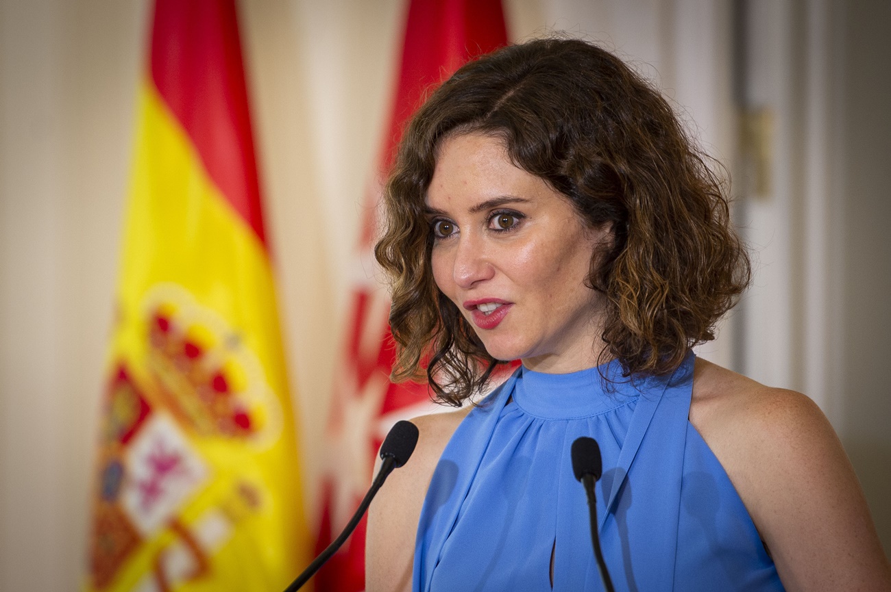 Isabel Díaz Ayuso, presidenta de la Comunidad de Madrid. EP