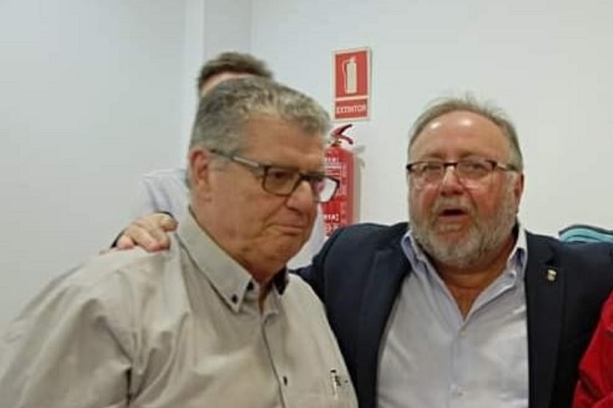 Juan Amador Cano (izquierda) y Joaquín Villanova (derecha). Facebook