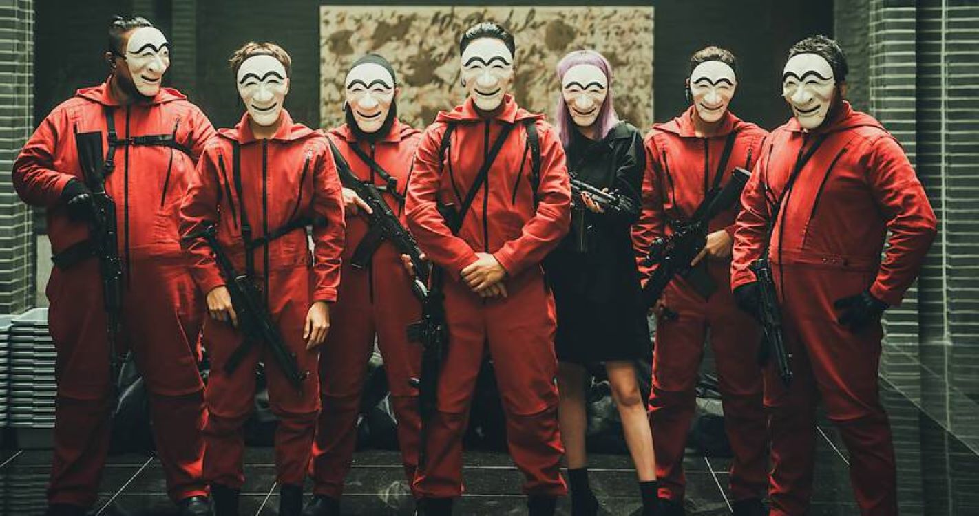 La casa de Papel Corea. Netflix.